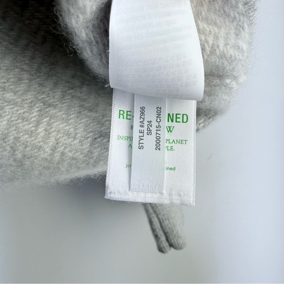 J Crew Cashmere Herringbone Jacquard Crewneck Sweater Men’s Size M Quiet Luxury - Picture 13 of 14